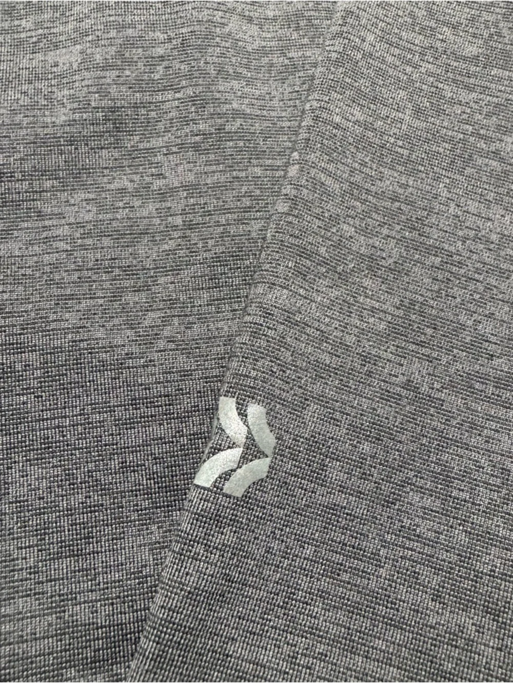 All In Motion Gray Long Sleeve Athletic Top L 12/14 Active Stretch